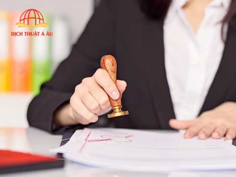 Quy trình dịch thuật công chứng hồ sơ visa tại Dịch Thuật Á Âu