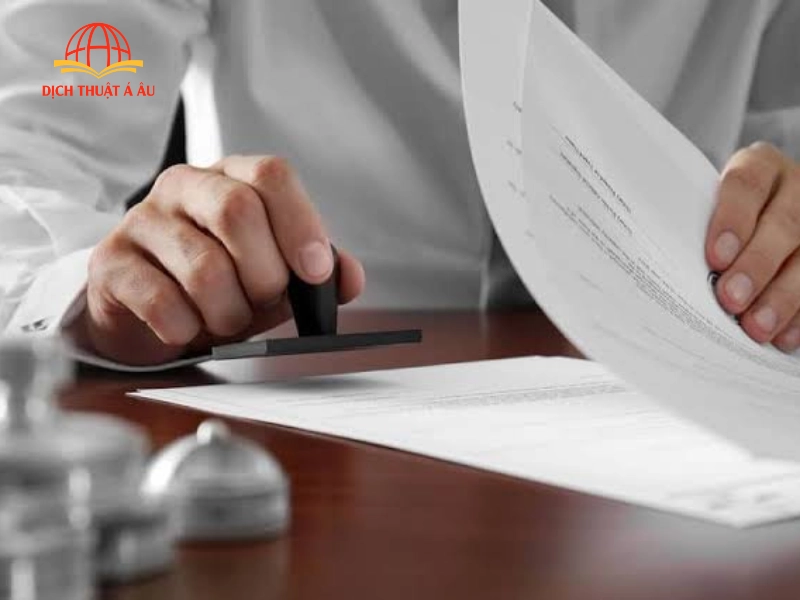 công chứng dịch thuật tiếng anh
