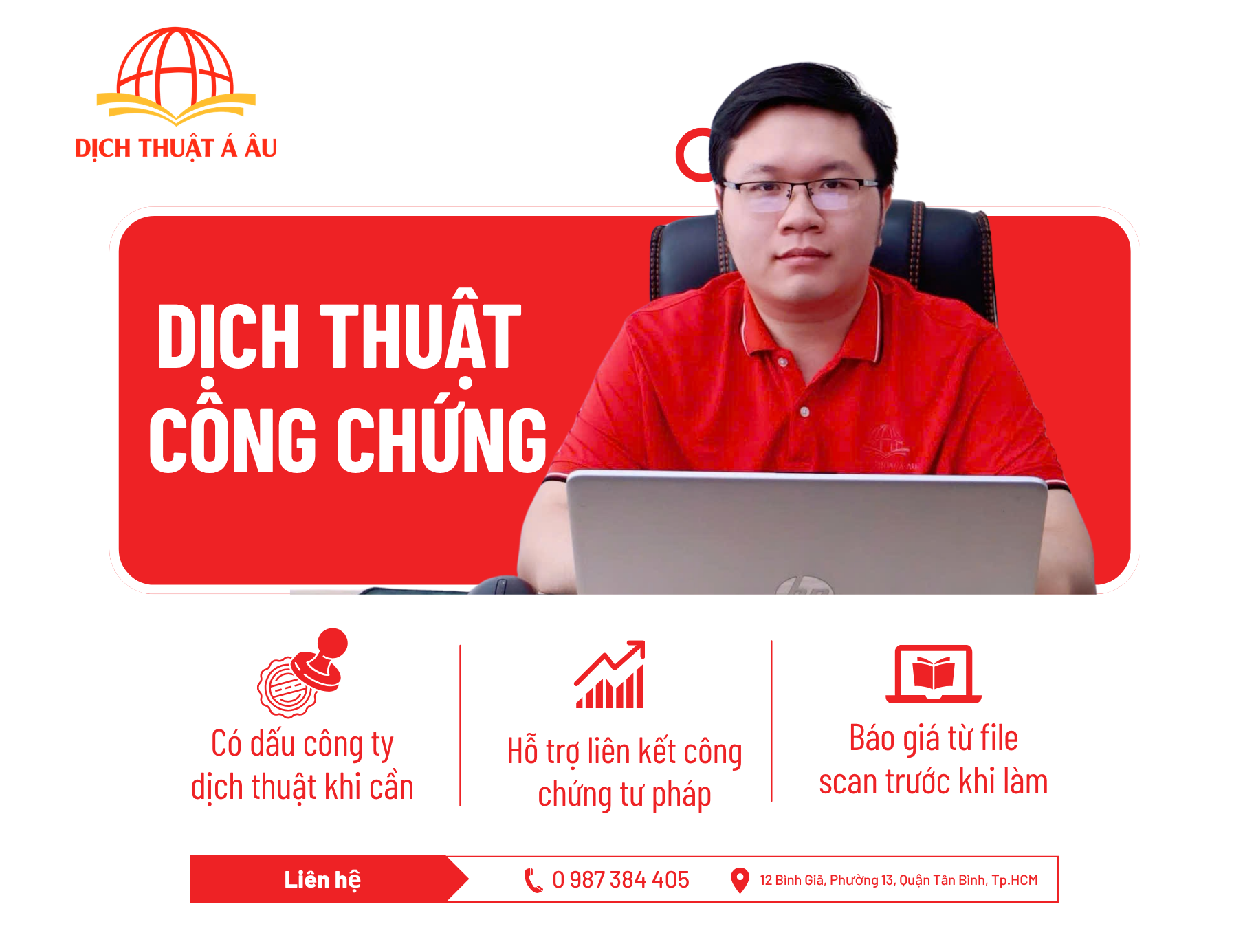 Hồ sơ dịch thuật công chứng được chuẩn bị để kiểm tra