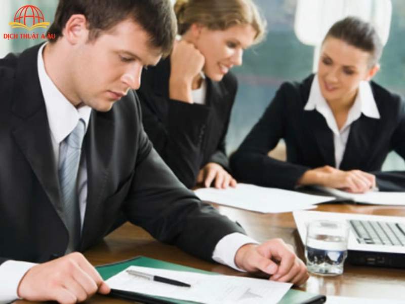 Quy trình cung cấp dịch vụ phiên dịch tối ưu tại Dịch Thuật Á Âu