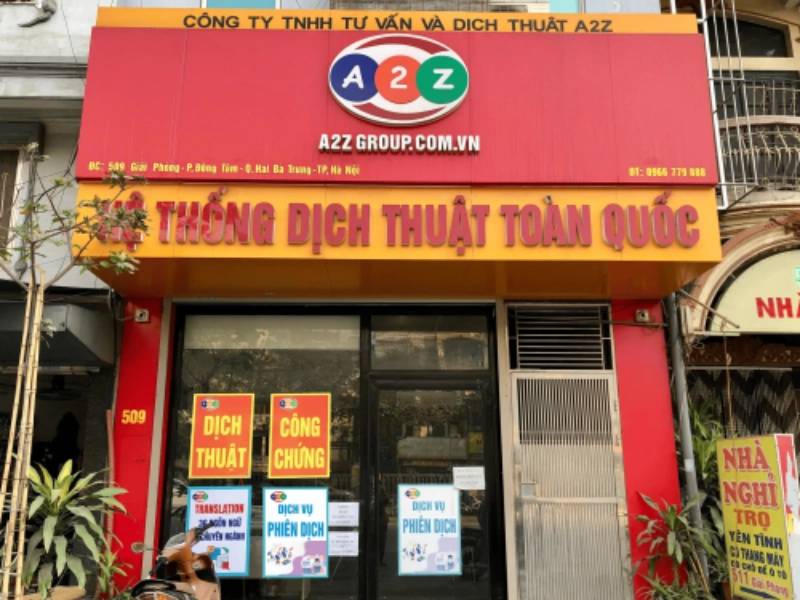 công ty phiên dịch uy tín