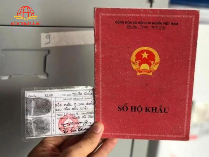 dịch thuật sổ hộ khẩu sang tiếng anh